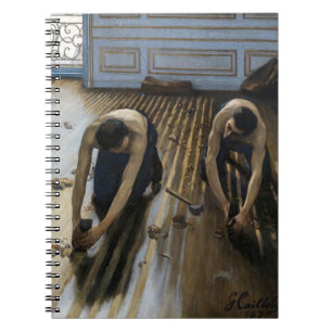 Caderno Espiral Gustave Caillebotte - Os Raspadores de Piso