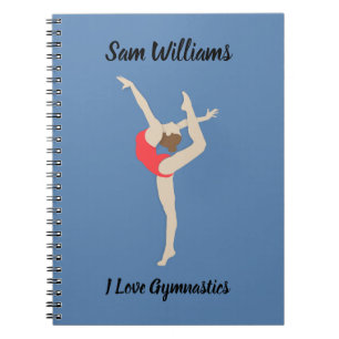 Caderno Espiral Gymnast feminino