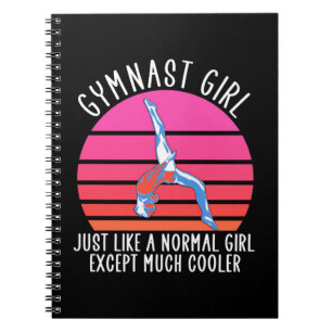 Caderno Espiral Gymnast Girl