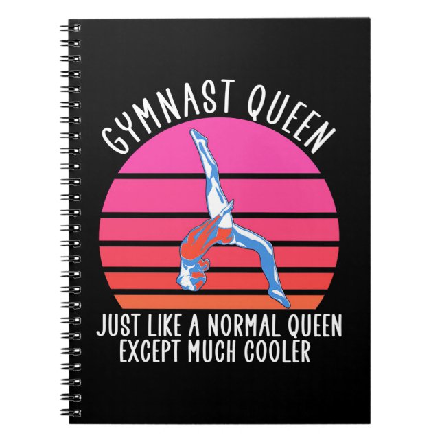 Caderno Espiral Gymnast Queen (Frente)