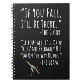 Caderno Espiral Gymnastics Gifts Sport Women Beam Girl Acrobats