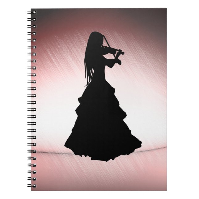 Caderno Espiral Gypsy Joga Violino (Frente)