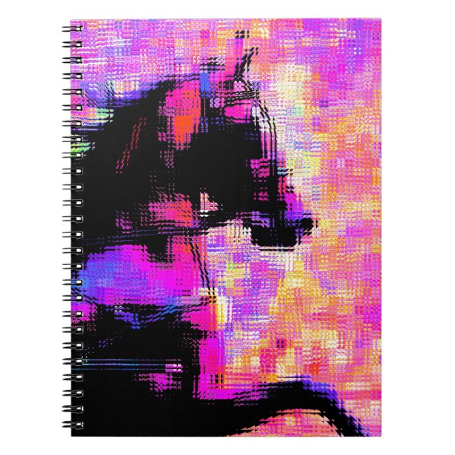 Caderno Espiral Hackney em Harness (Frente)