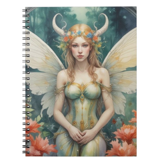 Caderno Espiral Hada de Aries (Frente)