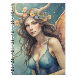 Caderno Espiral Hada de Capricornio
