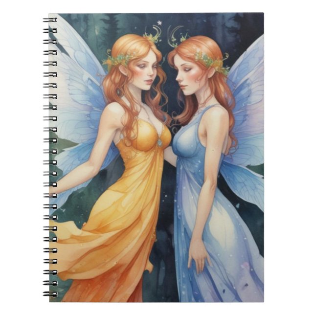 Caderno Espiral Hada de Géminis (Frente)