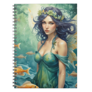 Caderno Espiral Hada de Piscis