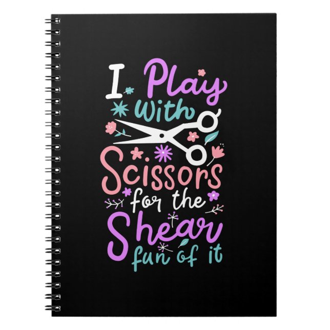 Caderno Espiral Hairdresser Hairstylist (Frente)