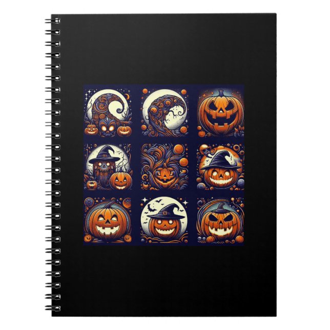 Caderno Espiral Halloween (Frente)