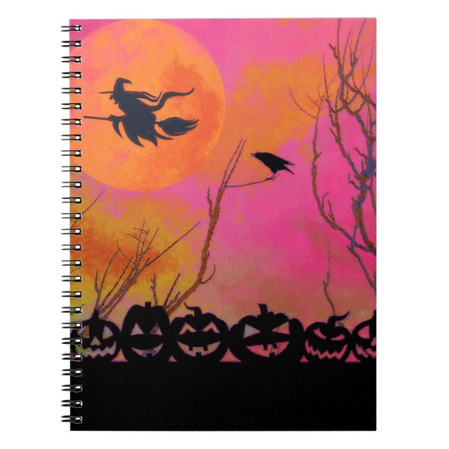 Caderno Espiral Halloween (Frente)