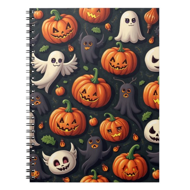 Caderno Espiral Halloween (Frente)