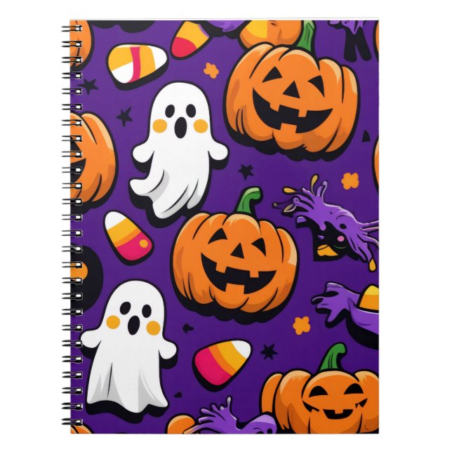 Caderno Espiral Halloween (Frente)