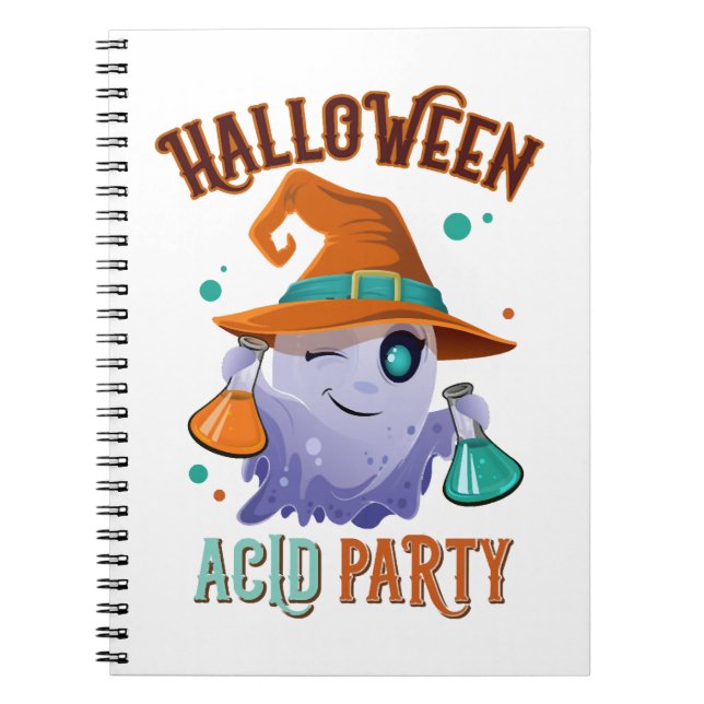Caderno Espiral Halloween (Frente)