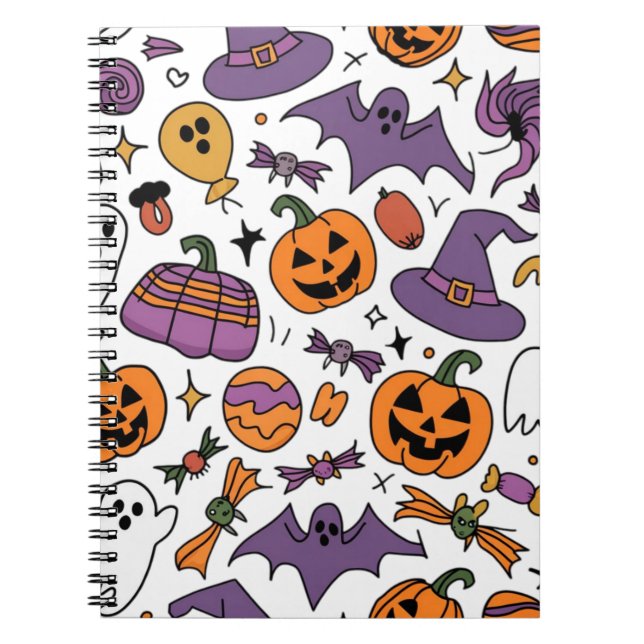 Caderno Espiral Halloween 2024 (Frente)