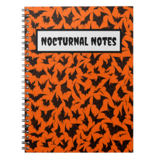 Caderno Espiral Halloween Bats