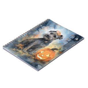 Caderno Espiral Halloween Chesapeake Bay Terrier Com Bompkins