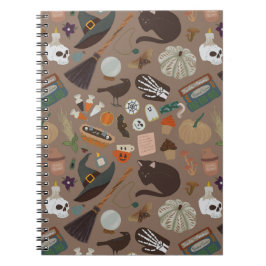 Caderno Espiral Halloween Cottagecore