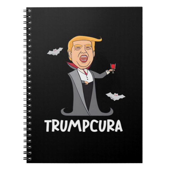 Caderno Espiral Halloween Dracula Funny Classic (Frente)