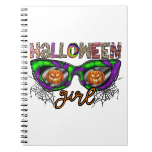 Caderno Espiral Halloween Girl
