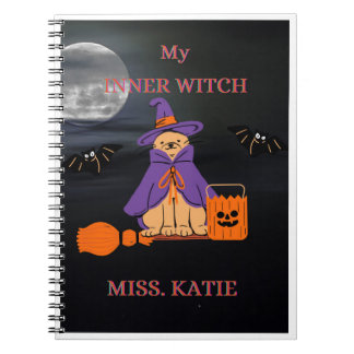 Caderno Espiral Halloween notebook for intuitive women