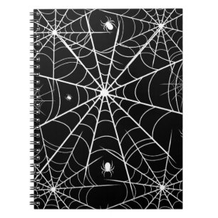 Caderno Espiral Halloween Spider Web