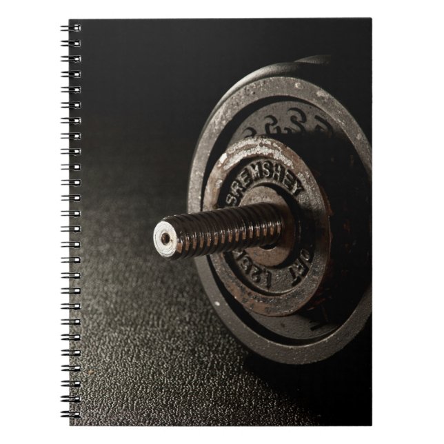 Caderno Espiral Halteres (Frente)