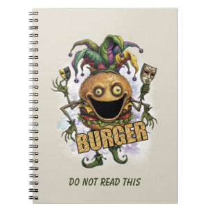 Caderno Espiral Hamburger Amigo do Bobo do Vazio