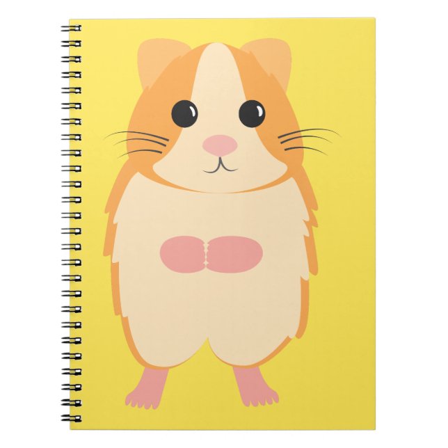 Caderno Espiral Hamster (Frente)