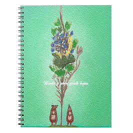 Caderno Espiral hamster fofo
