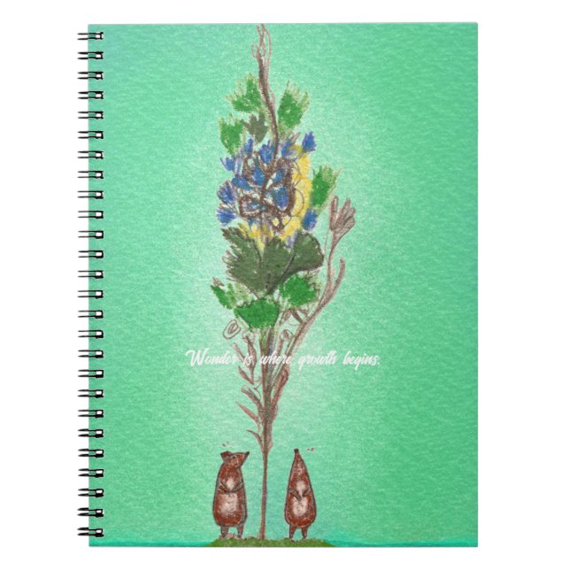 Caderno Espiral hamster fofo (Frente)