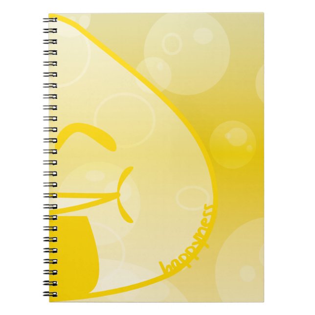 Caderno Espiral Hápice monocromática! (Frente)
