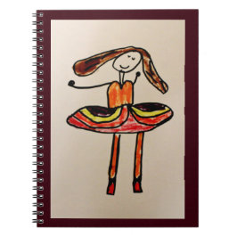 Caderno Espiral Happy Ballerina