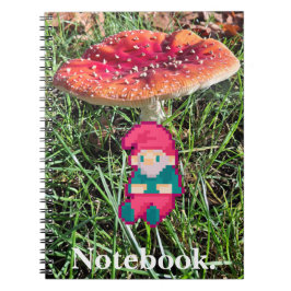 Caderno Espiral Happy Birthday, gnoom Pixelart, Pixel Art 