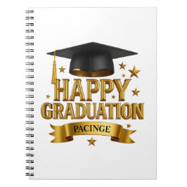 Caderno Espiral Happy Graduation 