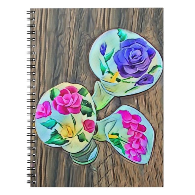 Caderno Espiral Happy Lilys (Frente)