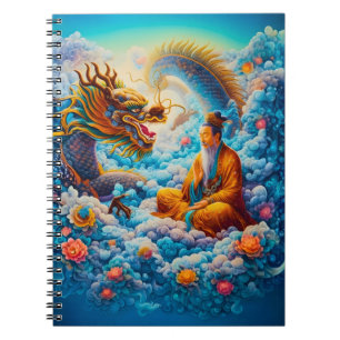 Caderno Espiral Harmonia Eterna: Bênção do Dragão