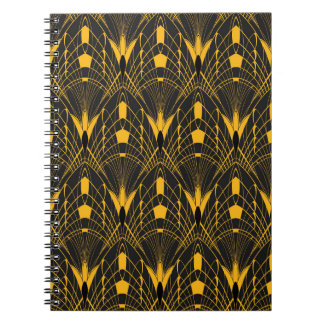 Caderno Espiral Harmonia Geométrica: Design de Ornamento Digital