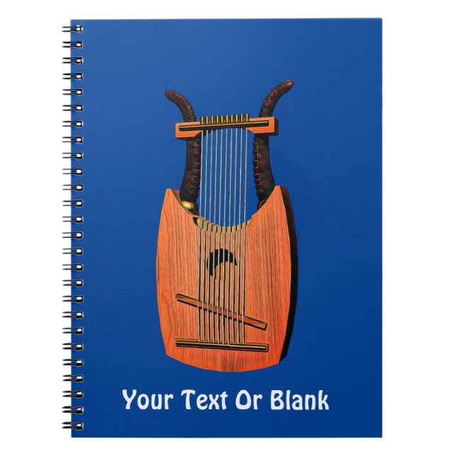 Caderno Espiral Harp do Rei David (Frente)