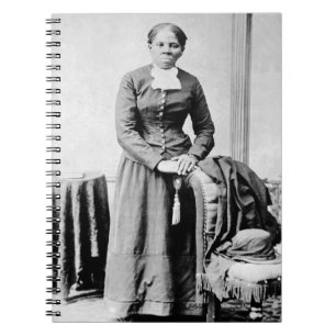 Caderno Espiral Harriet Tubman Conductor Underground Railroad