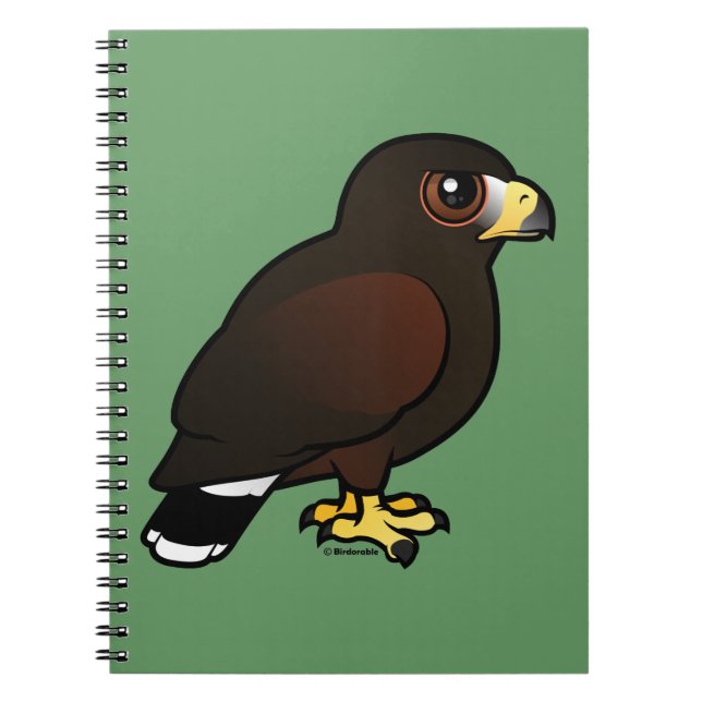 Caderno Espiral Harris Hawk (Frente)