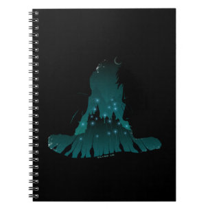 Caderno Espiral Harry Potter Batalha De Hogwarts Wizard Hat