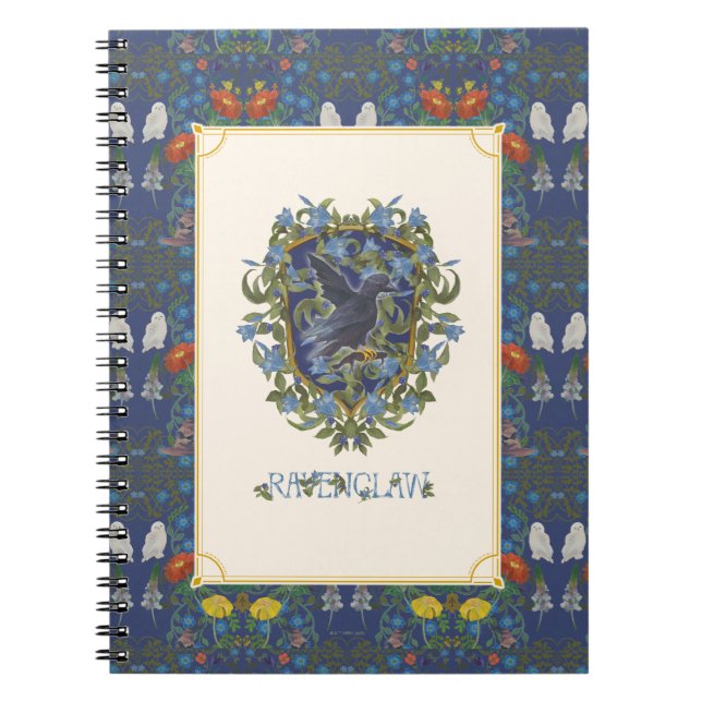 Caderno Espiral HARRY POTTER™ | Brasão da CORVINAL™ (Frente)