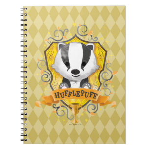 Caderno Espiral Harry Potter   Encantamento de HUFFLUFF™