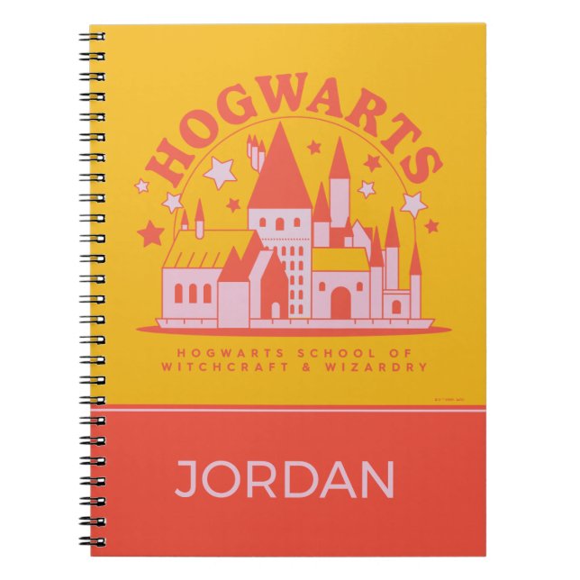 Caderno Espiral HARRY POTTER™ | Escola Cute HOGWARTS™ (Frente)