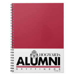 Caderno Espiral Harry Potter HOGWARTS™ Alumni GRYFFINDOR™
