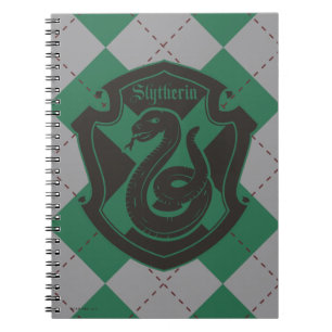 Caderno Espiral Harry Potter Orgulho do Brasão da Casa Slytherin
