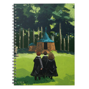 Caderno Espiral HARRY POTTER™, Ron e Hermione na Cabana do Hagrid