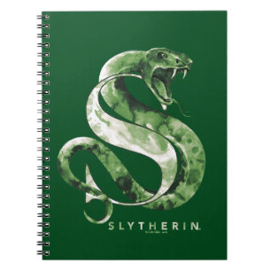 Caderno Espiral Harry Potter   SLYTHERIN™ Cobra Watercolor