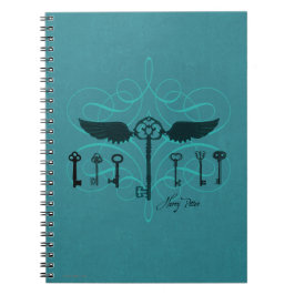 Caderno Espiral Harry Potter Spell | Chaves voadoras