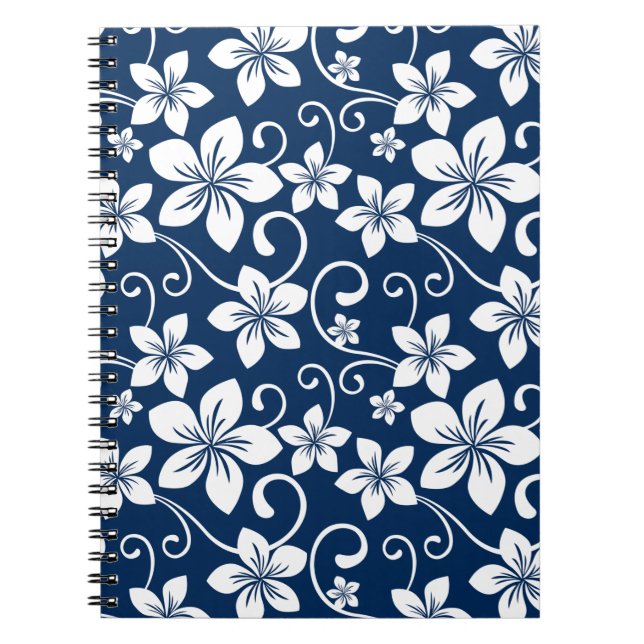 CADERNO ESPIRAL HAWAII AZUL (MARINHO AZUL) (Frente)